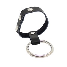 Metal Testicle Ball Stretcher Scrotum Squeeze Penis Enhancer Restraint Ring