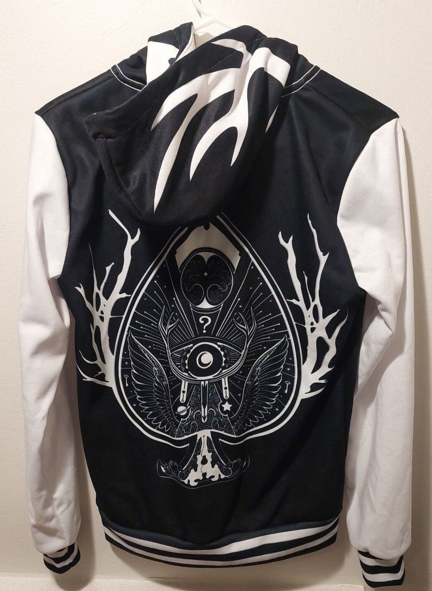 Stagtown Webtoon The Codecracker Print Zip Hoodie Jacket Deer