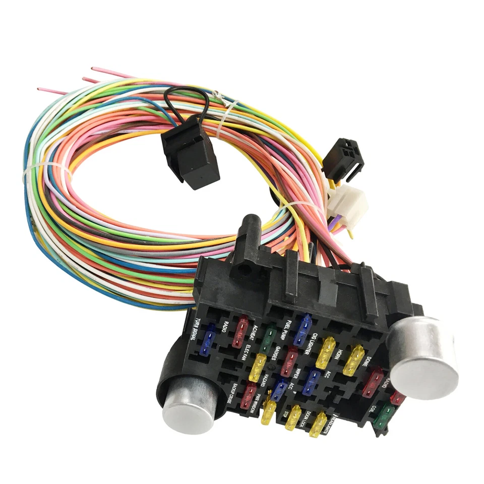For 1935-1940 Ford Car 21 Circuit Wiring Harness Wire Kit NEW Standard Deluxe - Image 4 of 4