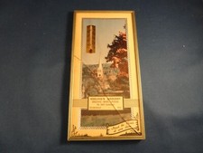 Collectible Vintage Thermostat Keelings Grocery Underwood Indiana Cracked Glass thumbnail