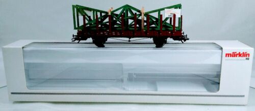 Marklin HO 46362 Stake Car with Building Supplies Load - One Time Series 2003 - Picture 2 of 12