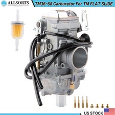 Tm36 36mm Racing Carburetor Kit For Honda Xr400 Mikuni Flatslide Pumper Tm36-68 Tm36 36mm Racing Carburetor Kit For Honda Xr400 Mikuni Flatslide Pumper Tm36-68