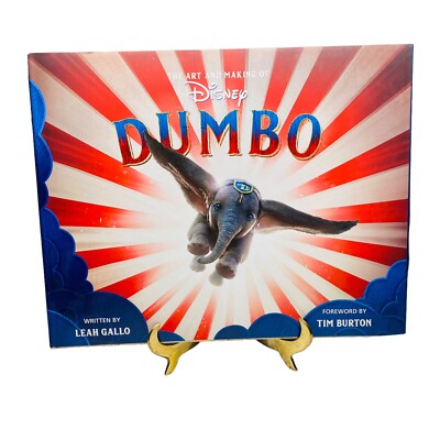 The Art and Making of Dumbo Disney Film Edition Deluxe Hardcover Book Tim Burton