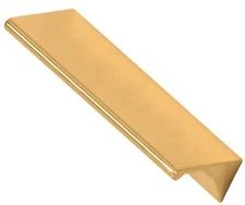 Alno A970-4-PB Tab Pulls 4" Pull Polished Brass