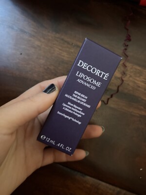 DECORTE Liposome Advanced Repair Serum .4 oz 12mL NIB Time Released Travel Size