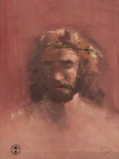 The Prince of Peace - Christ, Jesus, Son of God - Thomas Kinkade Dealer Postcard