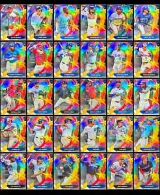 2025 Topps Series 1, 2, Update Stars of the MLB Foil Insert - You Pick!! MLB1-85