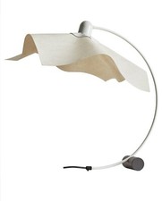 Rare Table Lamp Artemide Area  curvea  design Mario Bellini anni 70