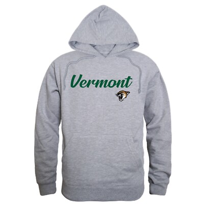 University Of Vermont Catamounts UVM NCAA College Script Hoodie 