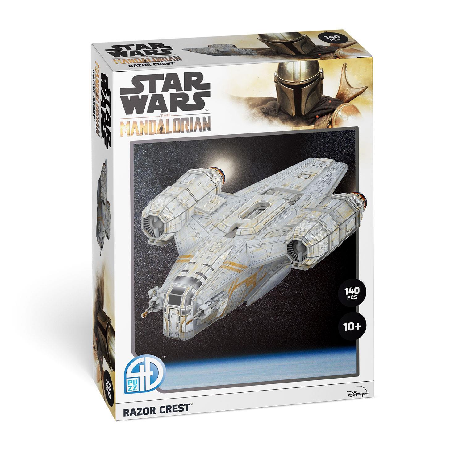 Star Wars: The Mandalorian - Razor Crest 3D Model Puzzle
