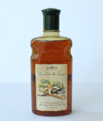 Bath and Body Works WARM VANILLA SUGAR Refreshing Shower Gel Vintage 10 FL OZ