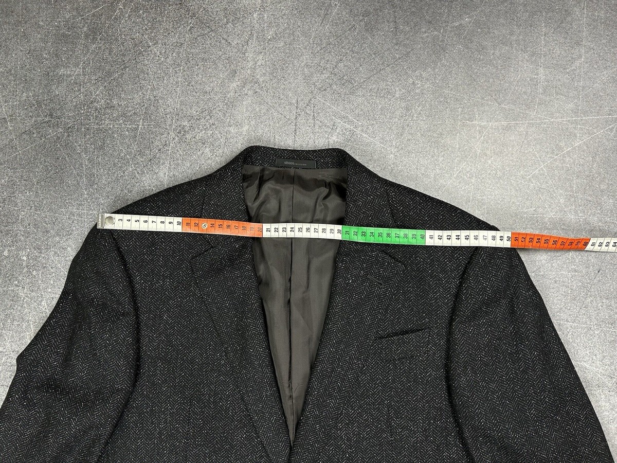 ARMANI COLLEZIONI G LINE スーツ ダークグレー Armani Collezioni G Line Striped Suit Size 38 R Retails for