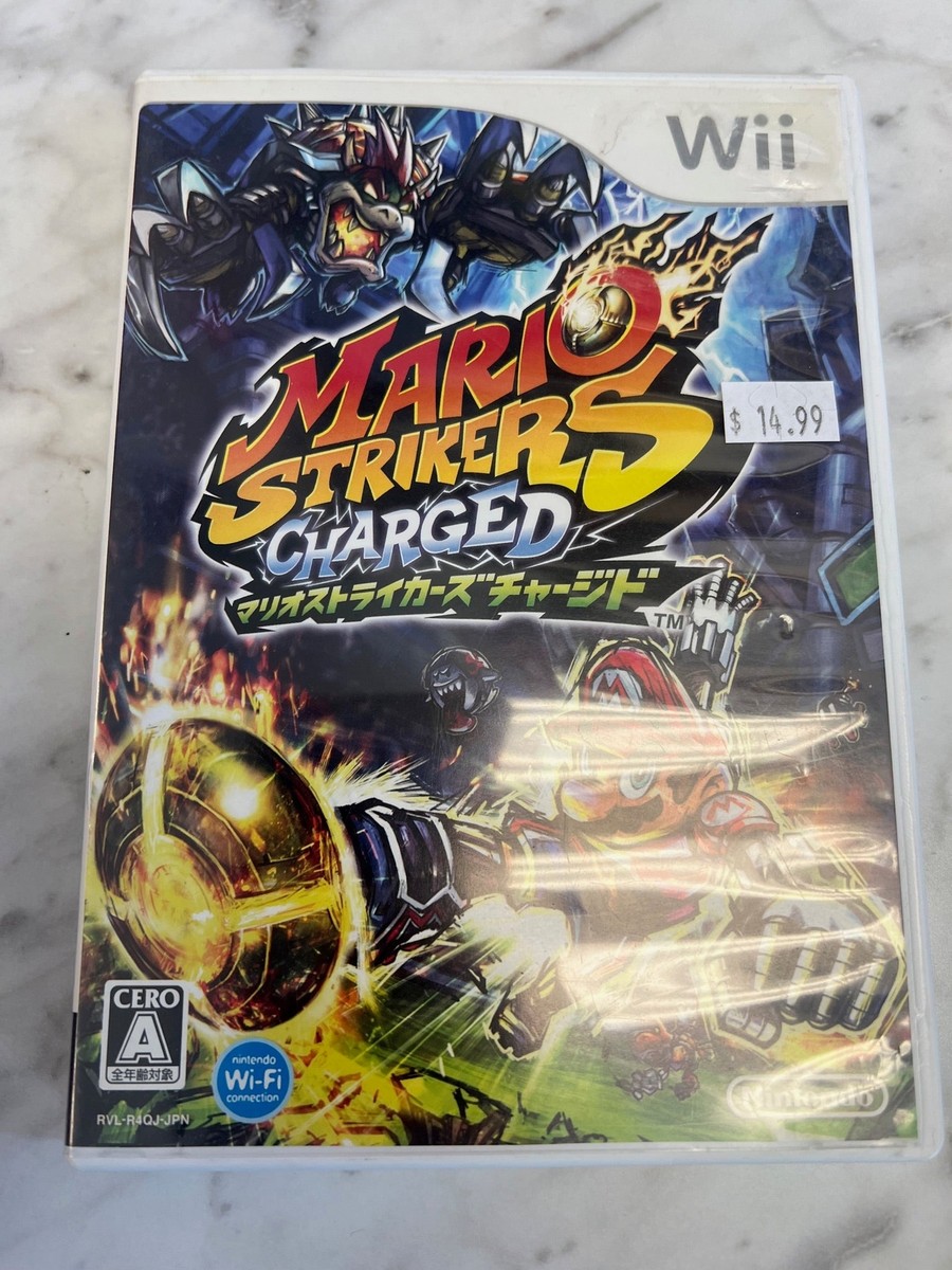 Mario Strikers Charged Nintendo Wii NTSC-J JP Japanese