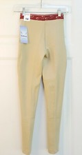 TuffRider Children's Sz 14 Schoolers Breeches Jodhpurs Light Tan Pull-on Cotton