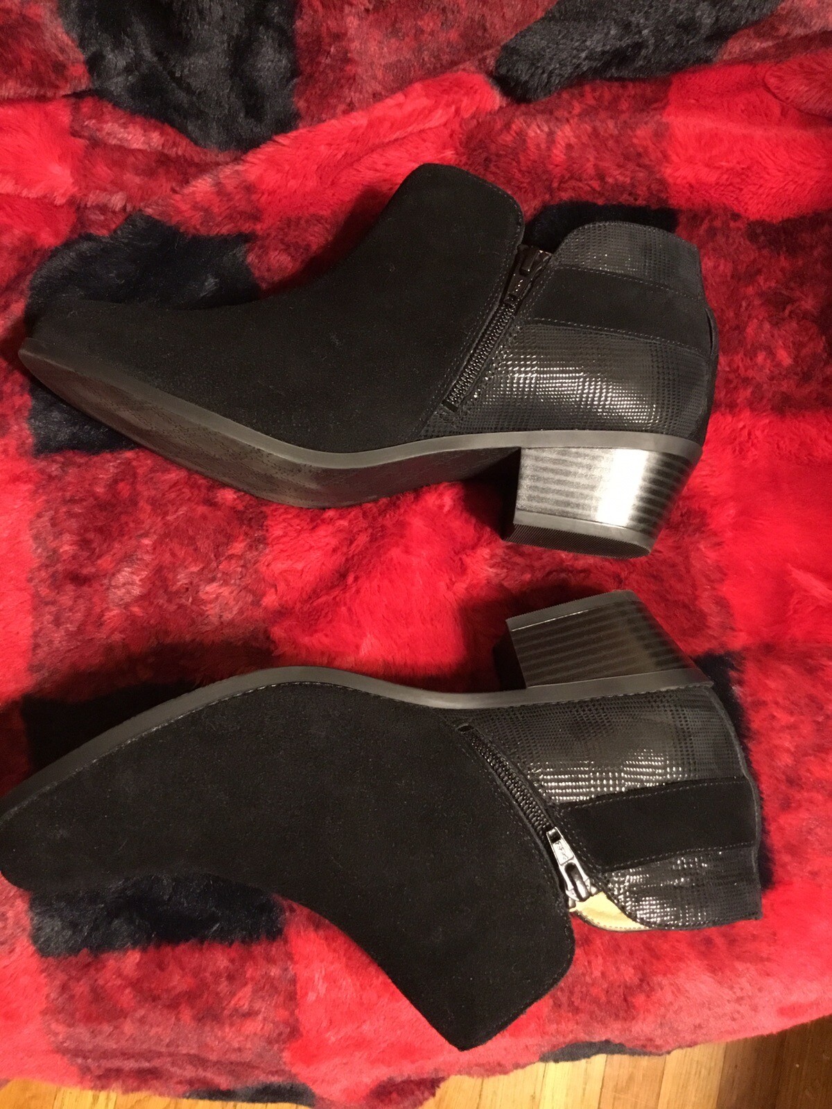 Vionic Women's Ankle Boots Marissa Water Repellent Suede SZ 11M eBay