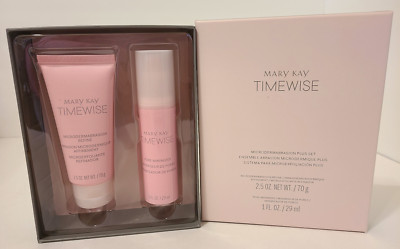 Mary Kay TimeWise Microdermabrasion Plus Set - Refine & Pore Minimizer NEW