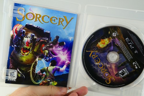 Sorcery (Sony PlayStation 3, 2012) PS3 CIB Complete w/ Manual Mint Disc Tested - Picture 3 of 3