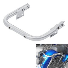 Chrome License Plate Mount Bracket Fit For Harley Touring Road King Glide 97-08
