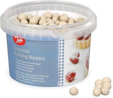 Ceramic Baking Beans - Reusable Heat Resistant Blind Weights - Oven Beads for Pi