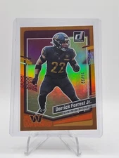 2023 Donruss SSP Base #296 Darrick Forrest Jr. Washington Commanders #/22