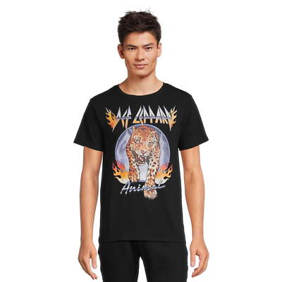 Def Leppard T-Shirt Big Men's Size 3XL Band Graphic Tee --M2-- | eBay