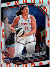 Stefanie Dolson 2025 Panini Prizm WNBA Logo Prizm #112 Washington Mystics