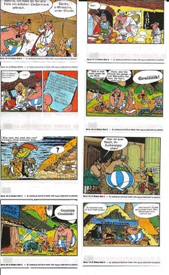 25 Bubble Gum Pictures O.K. - Asterix and Obelix - Bubble Gum - Collectible Pictures Collection
