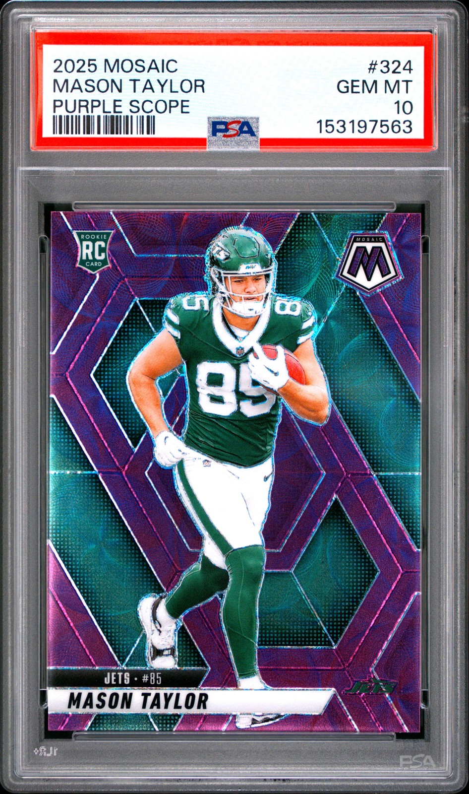 Mason Taylor Panini Mosaic #324 Purple Scope
