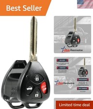 Key Fob Keyless Entry Remote Shell Case  Pad fits Toyota 2008-2013 Avalon / ...