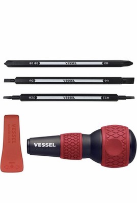 Vessel Ball Grip Replacement Driver for Home Use, 220W-BC3A Red
