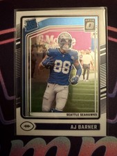 2024 Panini Donruss Optic - Rated Rookie AJ Barner #204 (RC) Seahawks