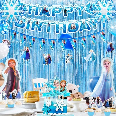 Disney Frozen Kinder Geburtstag Party Set Eiskönigin Kinder Party Deko Mitgebsel