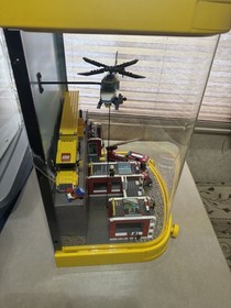 Lego City Store Display #7741 #7208 #3221 Helicopter Spins, Read Description**