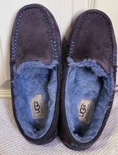 UGG Women's Ansley Slipper in a deep slate or blue-gray color.