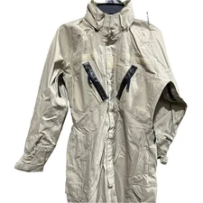 US Army Gore-Tex Fuel Handler's Coveralls - Tan JP-8 - Size XL - New