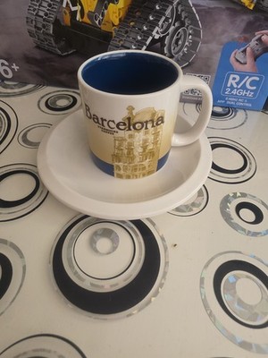 STARBUCKS COFFEE Espresso City  Barcelona 89ml Unterteller 