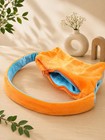 Soft & Cozy Bonding Carrier Pouch for Small Pets Orange Blue — photo 2