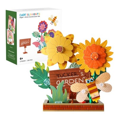 CaDA C71022W Blumengarten Bauklötze 230 Stück