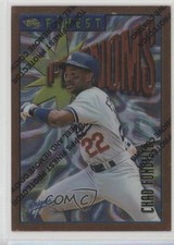 1996 Topps Finest Chad Fonville #140 1u0