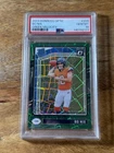 2024 Panini Donruss Optic Bo Nix #209 Green Velocity Prizm PSA 10