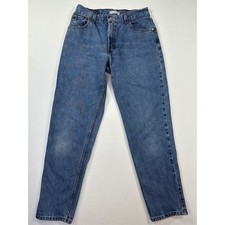 Vtg Levi's Y2K 550 Relaxed Tapered Jeans Womens 10 M Blue Medium Wash Denim Mom