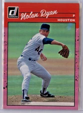 2023 Donruss Retro Variations Holo Pink Nolan Ryan #276 TEXAS RANGERS
