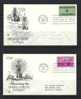 US FDC(6) 1955-6 #1065,1067-8,1071,1080,1082 Artcraft Addressed(4) No address(2) — photo 1