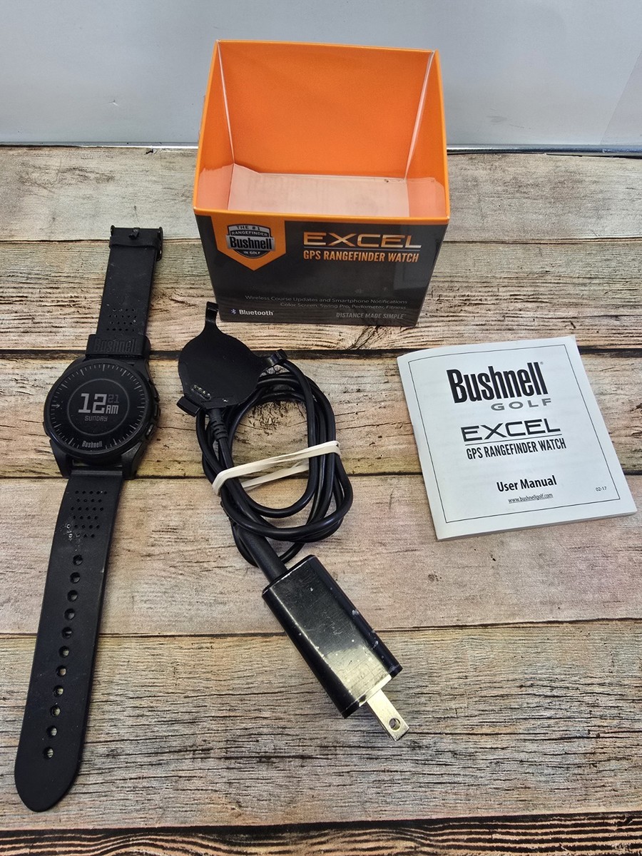 Bushnell Excel GPS Golf Watch - Excellent Condition (Model 368750