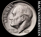 1955 Silver Roosevelt Dime - Choice Gem Brilliant Unc  Lustrous  #K944