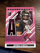 2025 Panini Donruss Elite - Spellbound Jayden Daniels #9 Pink