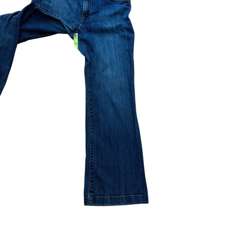 Eddie Bauer Jeans Womens 12 Blue Bootcut Dark Wash Denim Casual Pockets 32x30 - Picture 12 of 17