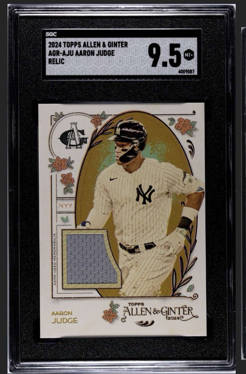 Judeページ 2024 Topps Allen & Ginter - Relics B Aaron Judge #AGR-AJU