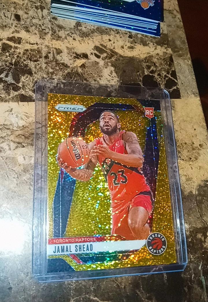 2024-25 Panini Prizm Jamal Shead #241 Gold Sparkle Prizm /24 (RC) Grade It🔥ssp