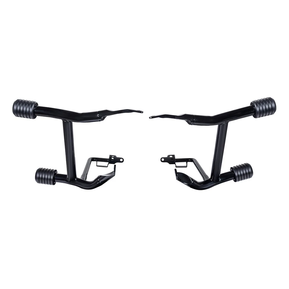 Protectores de alforjas ProTek de rendimiento trasero negro barra de choque para Harley 14+ Foto 2 de 4